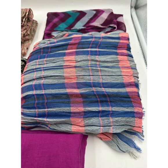 Lot of 5 Woman Scarves New - Picture 6 of 7